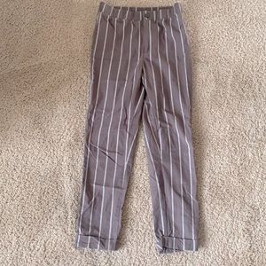 striped pants